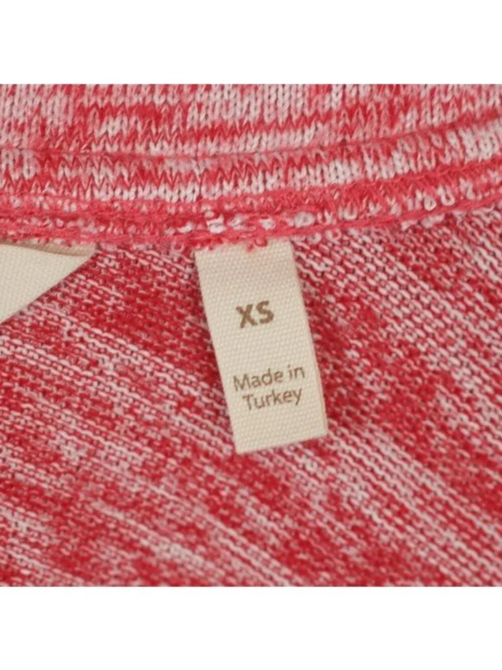 Soft Surroundings Touchable Tunic Women's XS Red Heather Tunic Length Sweater